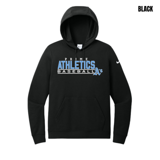 Prime Athletics Baseball Block Logo Women’s Fleece Hoodie, product view 4