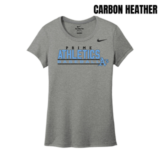 Prime Athletics Baseball Block Logo Women's rLegend Tee, product view 2