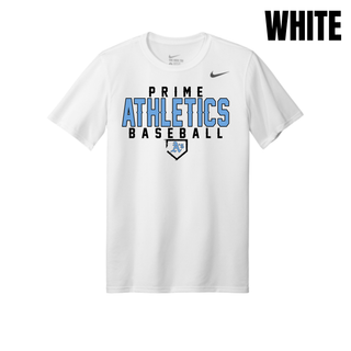 Carbon Heather Prime Athletics Baseball Classic Logo Men's rLegend Tee