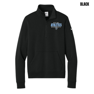 Prime Athletics Baseball Classic Logo Women's Fleece Half-Zip in Black
