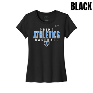 Prime Athletics Baseball Classic Logo Women's rLegend Tee in Black