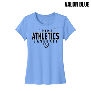 Prime Athletics Baseball Classic Logo Women's rLegend Tee in Valor Blue