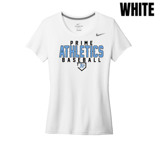 Prime Athletics Baseball Classic Logo Women's rLegend Tee in White