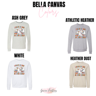 Read more books ghost top long sleeve and crewneck color options including ash grey athletic heather white and heather dust
