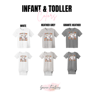 Read more books ghost top infant onesie and toddler tee color options including white heather grey and granite heather