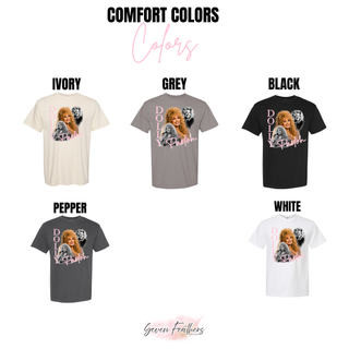 Comfort Colors color options for retro country icon photo collage top