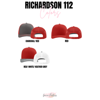 Rossville Dawgs Richardson 112 hat additional red color options