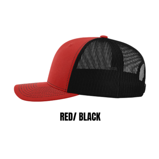 Rossville Dawgs Richardson 112 hat in Red and Black