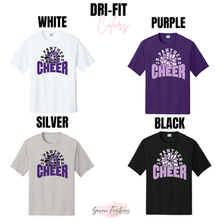 Royal Valley Jr. Panthers Cheer Pom Burst Performance Top alternate view