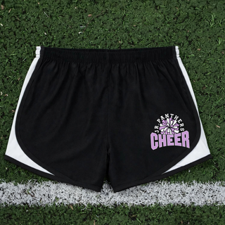 Royal Valley Jr. Panthers Cheer Pom Burst Women’s Performance Shorts in black