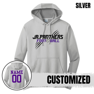 Royal Valley Jr. Panthers Football Claw Performance Fleece Hoodie additional view