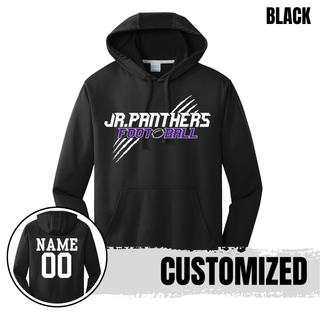 Royal Valley Jr. Panthers Football Claw Performance Fleece Hoodie alternate view