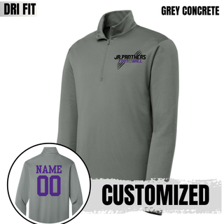 Royal Valley Jr. Panthers Football Claw PosiCharge Quarter-Zip Pullover additional view