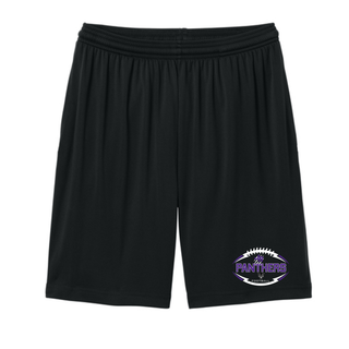 Black Royal Valley Jr. Panthers Football Outline Cooling Performance Shorts