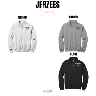 Royal Valley Jr. Panthers Football Shield Fleece Quarter-Zip alternate view