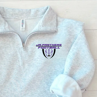 Royal Valley Jr. Panthers Football Shield Fleece Quarter-Zip Pullover