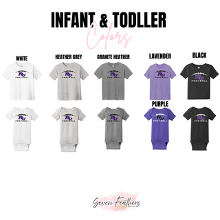 Royal Valley Jr. Panthers RV Football Top alternate product view
