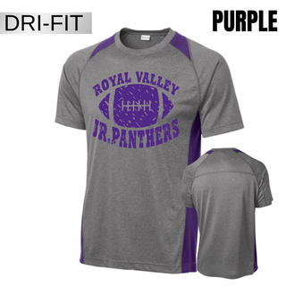 Royal Valley Jr. Panthers Vintage Football Colorblock Contender Top alternate view