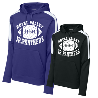 Royal Valley Jr. Panthers Vintage Football Fan Favorite Hoodie