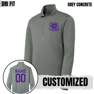 Royal Valley Jr. Panthers Vintage Football PosiCharge Quarter-Zip Pullover alternate view