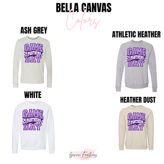 Royal Valley Panthers Game Day Pennant Top Bella Canvas color options