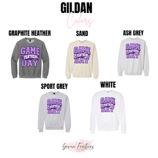 Royal Valley Panthers Game Day Pennant Top Gildan color options