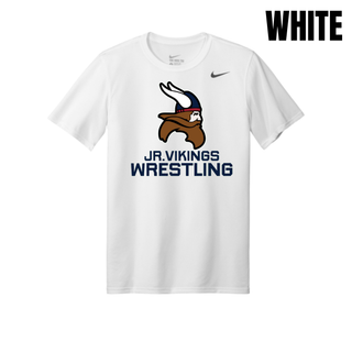 Seaman Jr. Vikings Mat Pride men's rLegend tee with JR. VIKINGS WRESTLING lettering