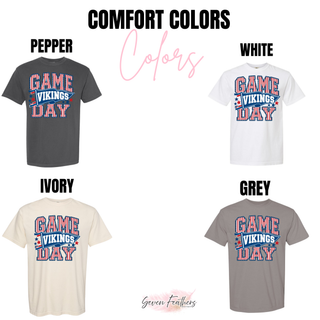 Seaman Vikings Game Day Pennant Top Comfort Colors color options