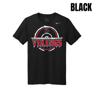 Seaman Vikings Wrestling men's rLegend tee with the distressed S mat emblem and Vikings Wrestling lettering