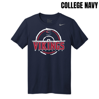 Seaman Vikings Wrestling men's rLegend tee with the distressed S mat emblem and Vikings Wrestling lettering