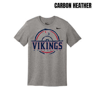 Seaman Vikings Wrestling men's rLegend tee with the distressed S mat emblem and Vikings Wrestling lettering