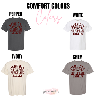 Silver Lake Eagles Football Game Day Comfort Colors options