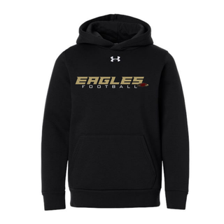 Silver Lake Eagles Football Impact Under Armour Team Icon Fleece Hoodie in black
