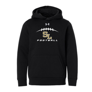 Silver Lake Eagles Football Kickoff black Under Armour team icon fleece hoodie
