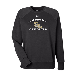 Silver Lake Eagles Football Kickoff black women's Under Armour Rival fleece crewneck
