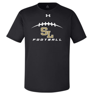 Silver Lake Eagles Football Kickoff black youth Under Armour Team Tech top
