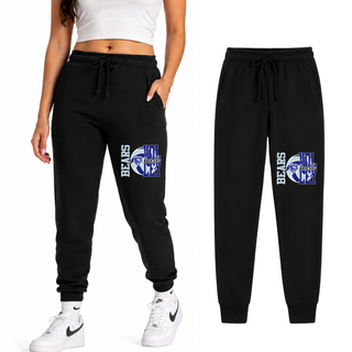 St. Marys Bears Game Set Volleyball Core Fleece Jogger black color women and unisex fit options
