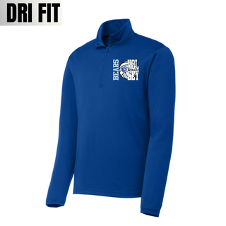 St. Marys Bears Game Set Volleyball Dri-Fit Quarter Zip true royal color
