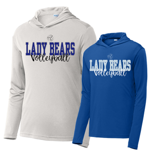 St. Marys Bears Serve It Up Volleyball PosiCharge Competitor Hoodie St. Marys KS - silver and true royal color options
