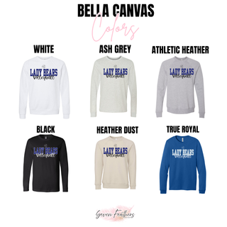 St. Marys Bears Serve It Up Volleyball Shirt - white, ash grey, athletic heather, black, heather dust, true royal Bella Canvas long sleeve options
