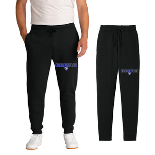 St. Marys Bears Stadium Core Fleece Jogger St. Marys Kansas - black front and side view
