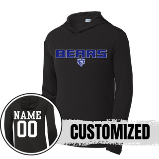 St. Marys Bears Stadium PosiCharge Competitor Hoodie black customized name and number on back
