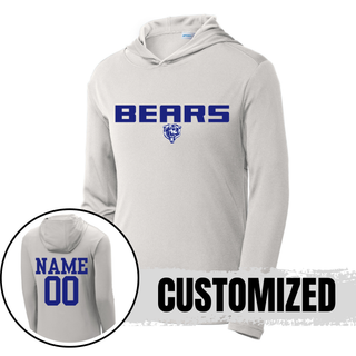 St. Marys Bears Stadium PosiCharge Competitor Hoodie silver customized name and number on back
