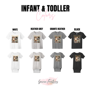 Thug Life Halloween design on Infant and Toddler White, Heather Grey, Granite Heather, and Black