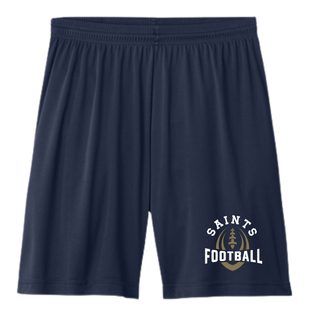 Navy Topeka Saints Football Outline Cooling Performance shorts
