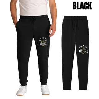 Black Topeka Saints Football Outline Core Fleece joggers