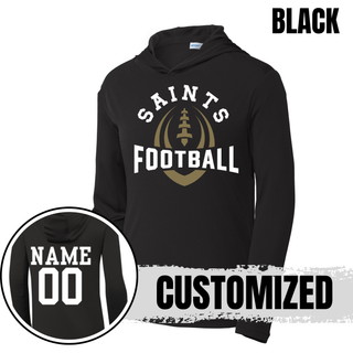 Topeka Saints Football Outline PosiCharge Competitor hoodie color options
