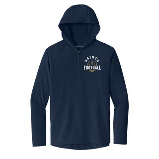 Additional view of Topeka Saints Football Outline Repeat Half-Zip Hooded Jacket