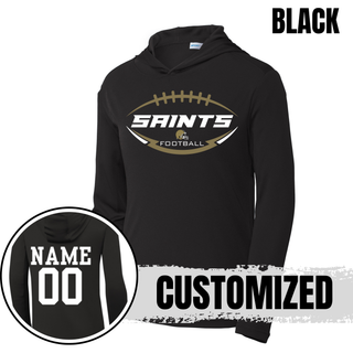 Additional view of Topeka Saints Gridiron Crest Performance Hoodie