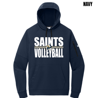 Topeka Saints Volleyball Bold Line Men's Therma-FIT Pocket Pullover Hoodie in Navy